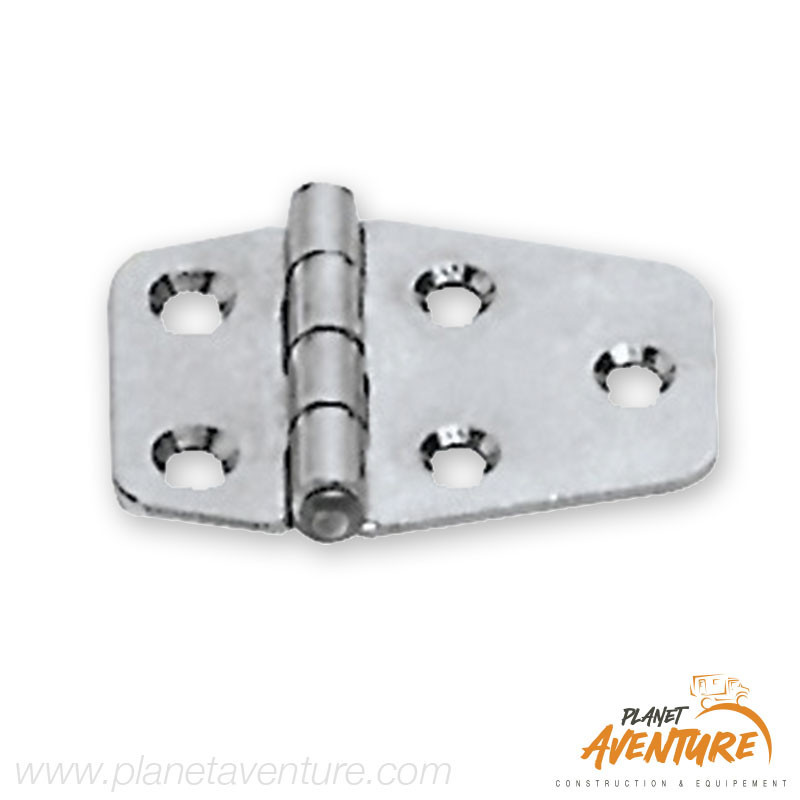 Charnière inox 51,5x38mm Osculati