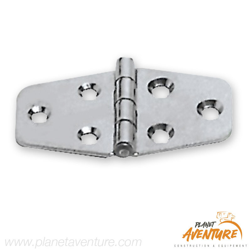 Charnière inox 70x38mm Osculati