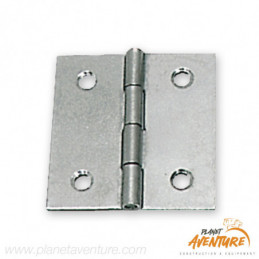 Charnière inox poli 25x30mm Osculati