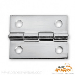 Charnière inox poli miroir 51x38mm Osculati