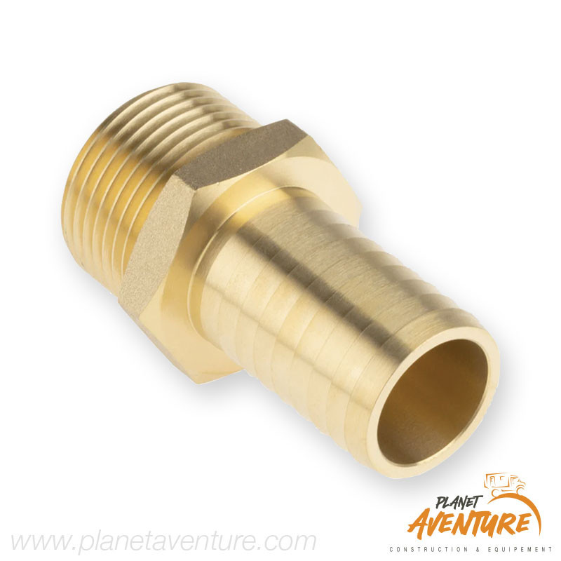 Embout mâle en laiton moulé 1/2"X 12mm Osculati