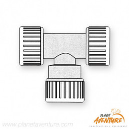 Tee 90° hydrofix femelle Ø15mm Osculati