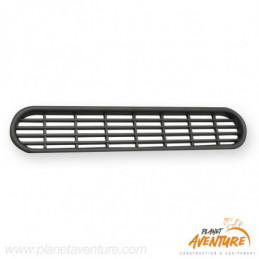 Grille ventilation horizontale ovale 205x40mm