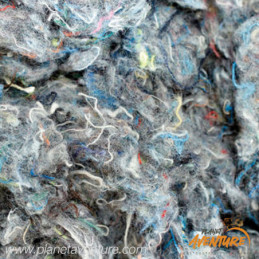 Isolant CotonWool en tissu recyclé Sachet Vrac 12,5 kg