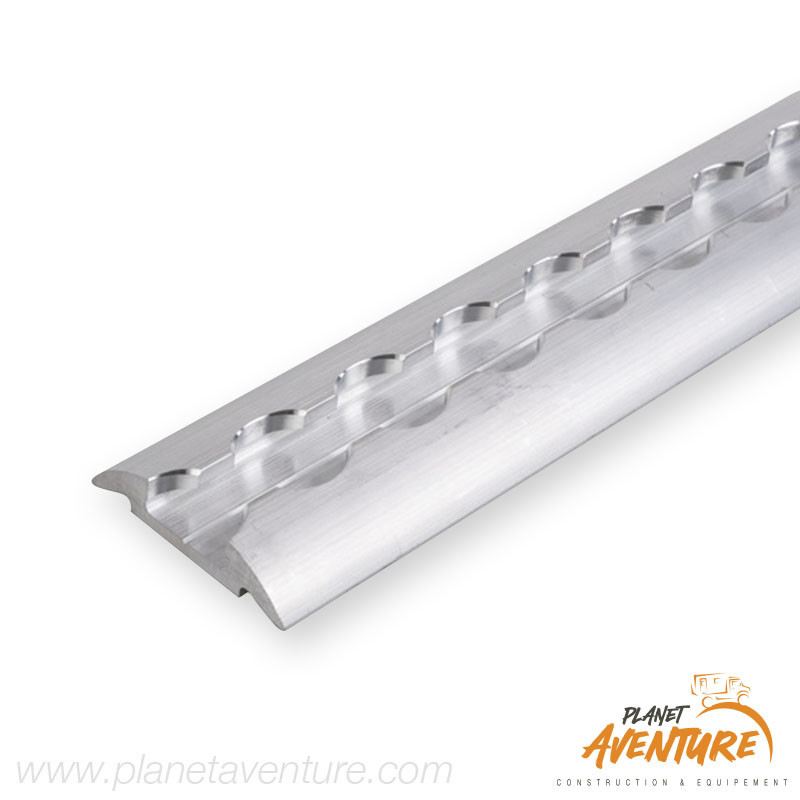 Rail d'arrimage alu demi rond