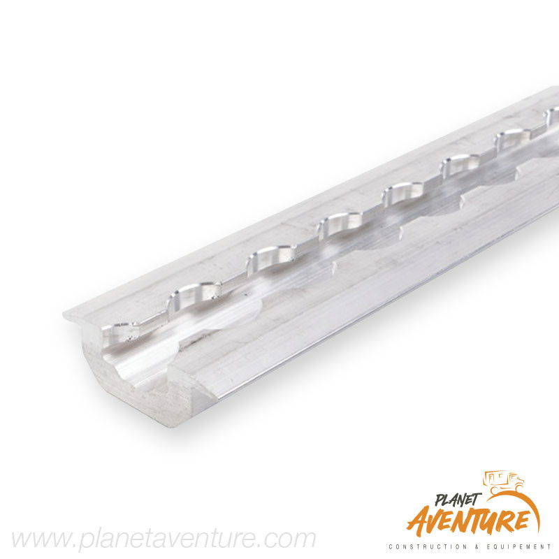 Rail d'arrimage alu encastrable