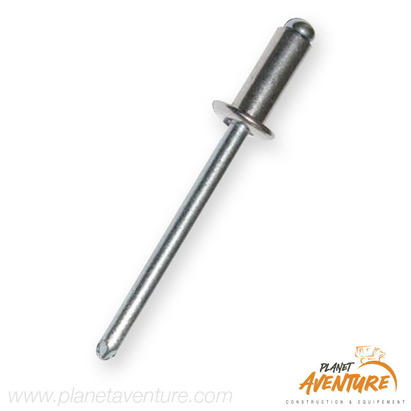 Rivet Ø4x10 tête bombée inox (sachet de 100)