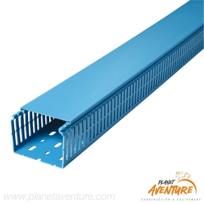 Goulotte GN-A6/4 80x80mm bleu ciel (1M)