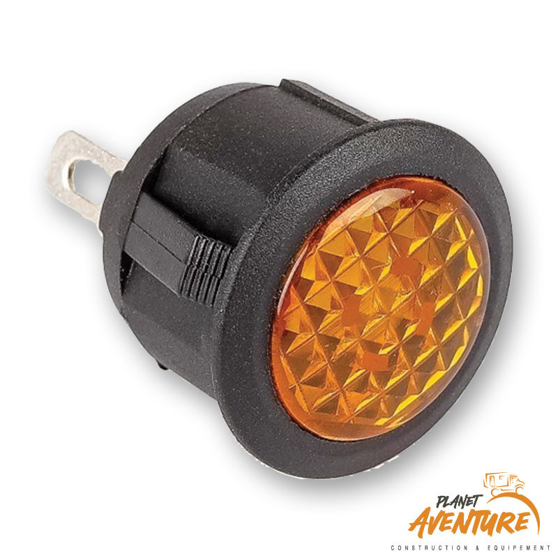 Voyant lumineux ø20 a led orange