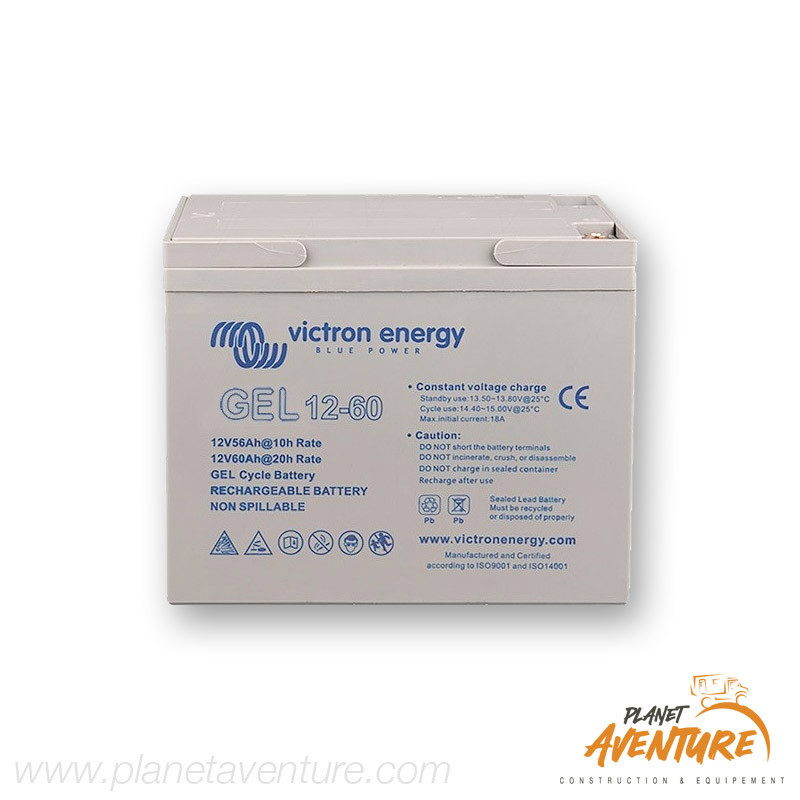 Batterie Gel 12V - 60AH Deep Cycle Victron