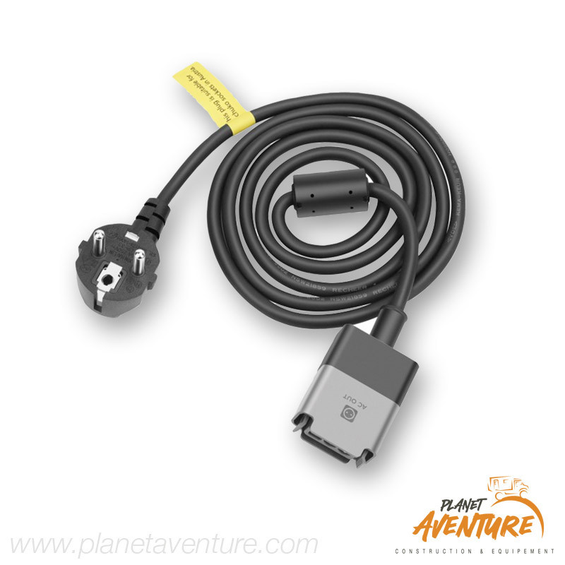 Cable 230V 3M pour micro inverter Ecoflow