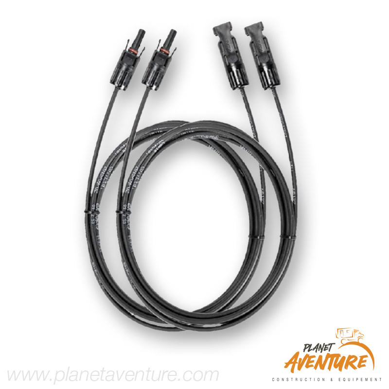 Cable d'extension Ecoflow 3M pour panneau solaire