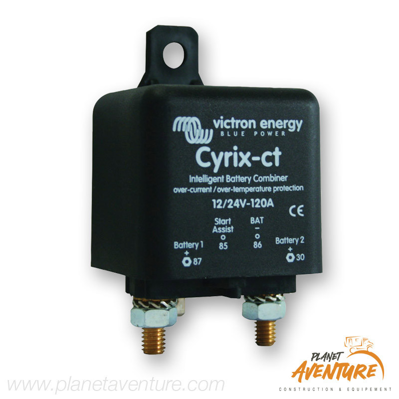 Coupleur Séparateur Cyrix 120A avec diodes Victron