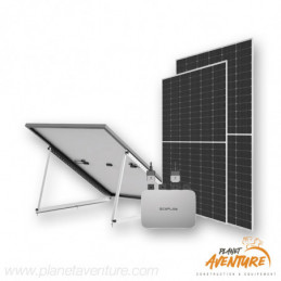 Kit complet Powerstream + 2x410W panneau solaire Ecoflow