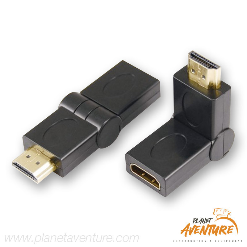 Raccord HDMI 180° Antarion