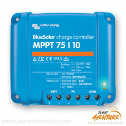 Régulateur solaire bluesolar MPPT 75/10 Victron