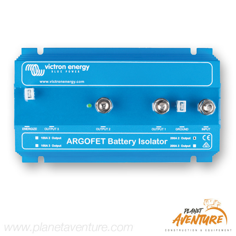 Répartiteur ARGOFET 2 batteries 200A Victron